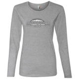 Checkerdome White 884L Ladies' Lightweight LS T-Shirt