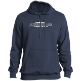 Checkerdome White TST254 Tall Pullover Hoodie