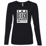 The Box White 884L Ladies' Lightweight LS T-Shirt