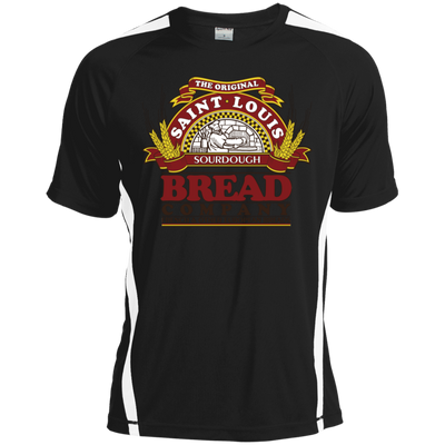 St. Louis Bread Co. ST351 Colorblock Dry Zone Crew