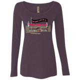 The Palace Over Night Lock Ins NL6731 Ladies' Triblend LS Scoop