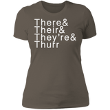 There Their Thurr NL3900 Ladies' Boyfriend T-Shirt