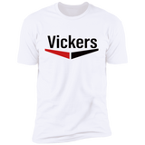 Vickers Black NL3600 Premium Short Sleeve T-Shirt