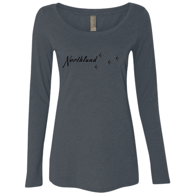 Northland Plaza NL6731 Ladies' Triblend LS Scoop