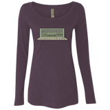 Sanford And Son NL6731 Ladies' Triblend LS Scoop