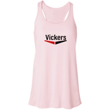 Vickers Black B8800 Flowy Racerback Tank