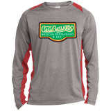 Casa Gallardo ST361LS Long Sleeve Heather Colorblock Poly T-Shirt