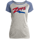 Zips   Ladies Heather on Heather Performance T-Shirt