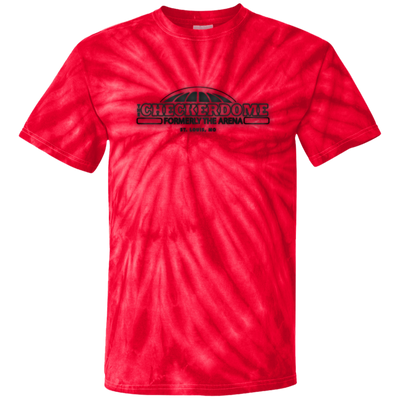 Checkerdome Black CD100 100% Cotton Tie Dye T-Shirt