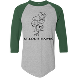 St. Louis Hawks Black 420 Colorblock Raglan Jersey