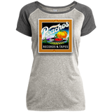 Peaches LST362 Ladies Heather on Heather Performance T-Shirt