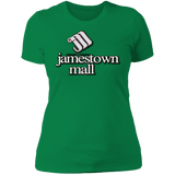 Jamestown Mall White NL3900 Ladies' Boyfriend T-Shirt