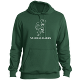 St. Louis Hawks White TST254 Tall Pullover Hoodie