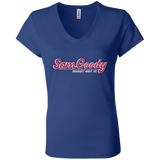 Sam Goody B6005 Ladies' Jersey V-Neck T-Shirt