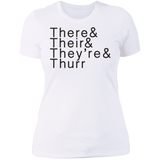 There Their Thurr NL3900 Ladies' Boyfriend T-Shirt