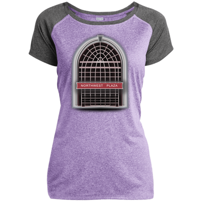 Northwest Plaza LST362 Ladies Heather on Heather Performance T-Shirt