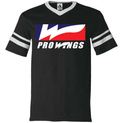 Pro Wings V-Neck Sleeve Stripe Jersey