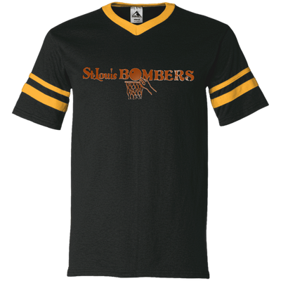 St. Louis Bombers 360 V-Neck Sleeve Stripe Jersey