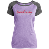 Sam Goody LST362 Ladies Heather on Heather Performance T-Shirt