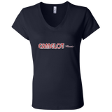 Camelot Music B6005 Ladies' Jersey V-Neck T-Shirt