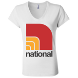 National B6005 Ladies' Jersey V-Neck T-Shirt