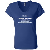 O'Fallon Park B6005 Ladies' Jersey V-Neck T-Shirt