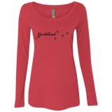 Northland Plaza NL6731 Ladies' Triblend LS Scoop