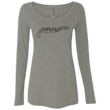 Grandpa Pigeon NL6731 Ladies' Triblend LS Scoop