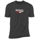 Vickers White NL3600 Premium Short Sleeve T-Shirt