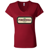 Ponderosa B6005 Ladies' Jersey V-Neck T-Shirt