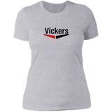 Vickers Black NL3900 Ladies' Boyfriend T-Shirt