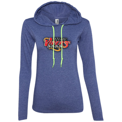 887L Ladies' LS T-Shirt Hoodie