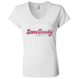 Sam Goody B6005 Ladies' Jersey V-Neck T-Shirt