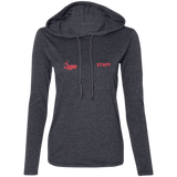 Saints Staff 887L Ladies' LS T-Shirt Hoodie