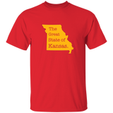 Great State Of Kansas G500 5.3 oz. T-Shirt