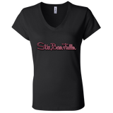 Stix Baer + Fuller B6005 Ladies' Jersey V-Neck T-Shirt