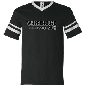 Wherehouse Music 360 V-Neck Sleeve Stripe Jersey