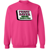 Penny Saver G180 Crewneck Pullover Sweatshirt  8 oz.