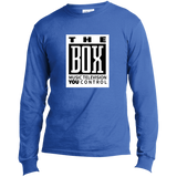 The Box White USA100LS Long Sleeve Made in the US T-Shirt