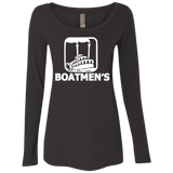 Boatman's NL6731 Ladies' Triblend LS Scoop