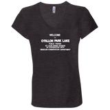 O'Fallon Park B6005 Ladies' Jersey V-Neck T-Shirt