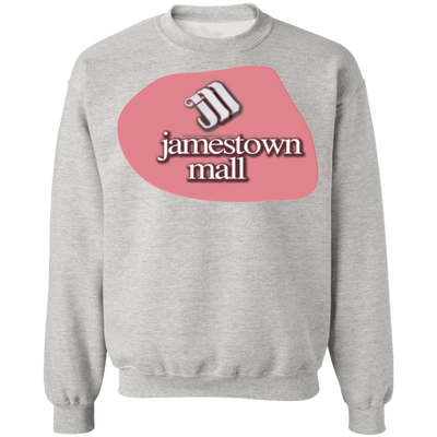 Jamestown Mall Red G180 Crewneck Pullover Sweatshirt  8 oz.