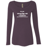 O'Fallon Park NL6731 Ladies' Triblend LS Scoop