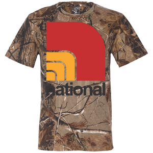 National 3980 Code V Short Sleeve Camouflage T-Shirt