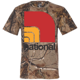 National 3980 Code V Short Sleeve Camouflage T-Shirt