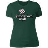 Jamestown Mall White NL3900 Ladies' Boyfriend T-Shirt