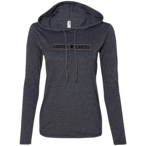 Coffee Cartel 887L Ladies' LS T-Shirt Hoodie