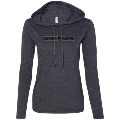 Coffee Cartel 887L Ladies' LS T-Shirt Hoodie