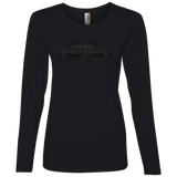 Checkerdome Black 884L Ladies' Lightweight LS T-Shirt