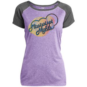 Mississippi Nights LST362 Ladies Heather on Heather Performance T-Shirt